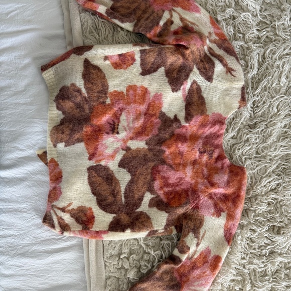 Sezane Alban Jumper Ecru / Multico - Size M - Picture 2 of 3